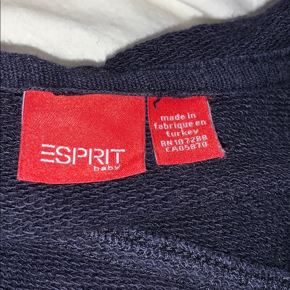 Esprit Baby Zip Up Hoodie - Picture 5 of 6